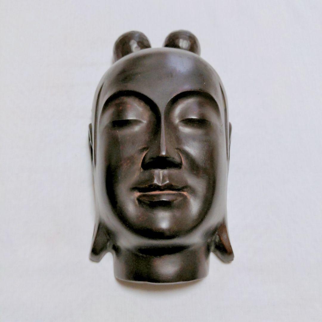 弥勒菩薩 広隆寺 仏面 壁掛け お面 美術工芸品 - メルカリ