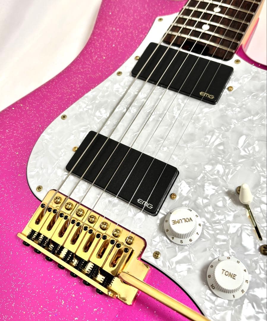 美品、新品弦張替済】Edwards エレキギター E-SN7-210TO 7弦 - メルカリ