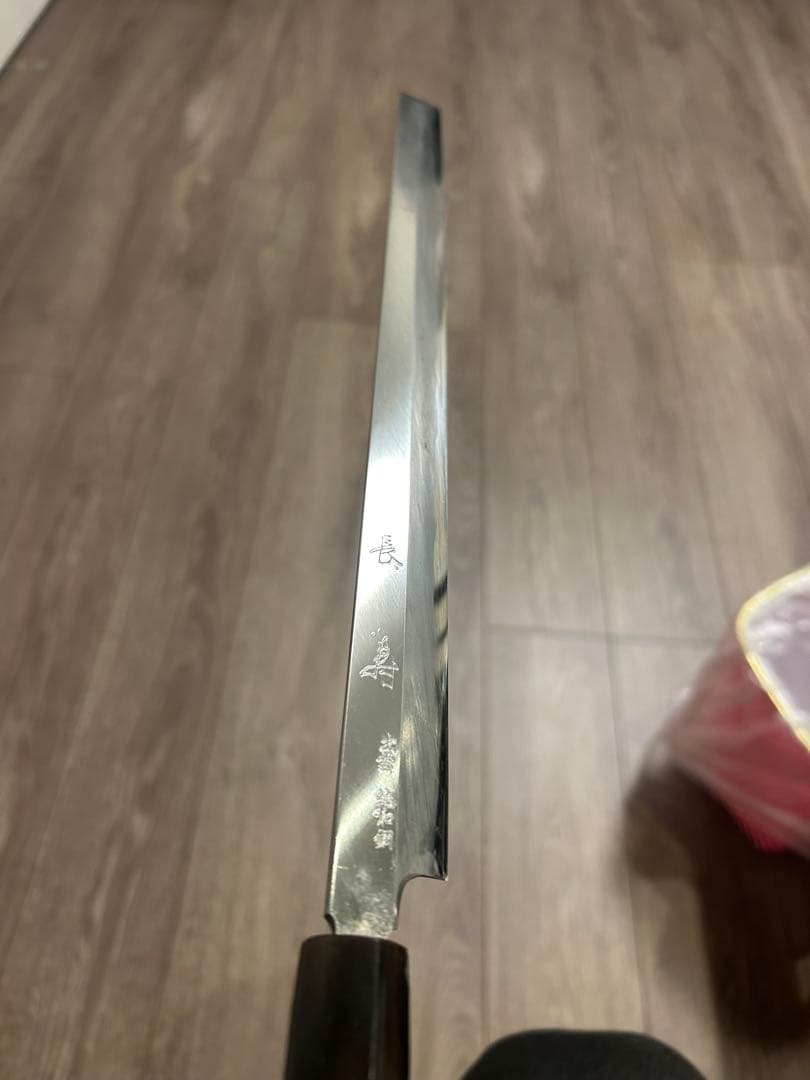 心鍛 長寿 日本料理刀 出雲純和鋼