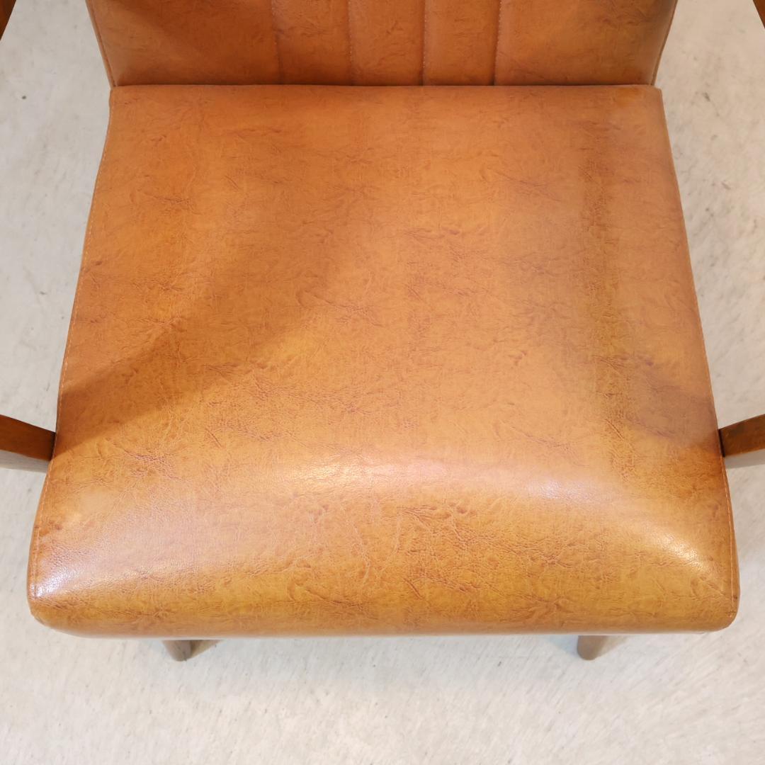 クラッシュゲート VESPA ホワイトオーク無垢材 シングルソファー アーム