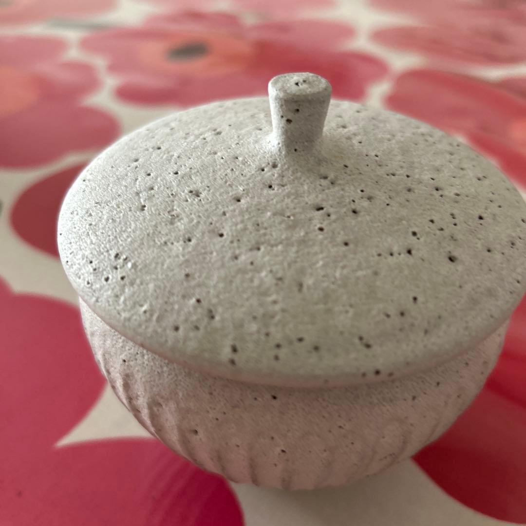 飯高幸作 蓋付きポット 3個セット