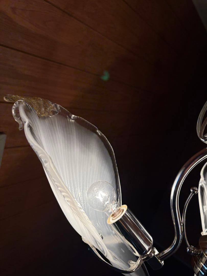 瀧住電機工業 タキズミ 3連シャンデリア 羽根シェード