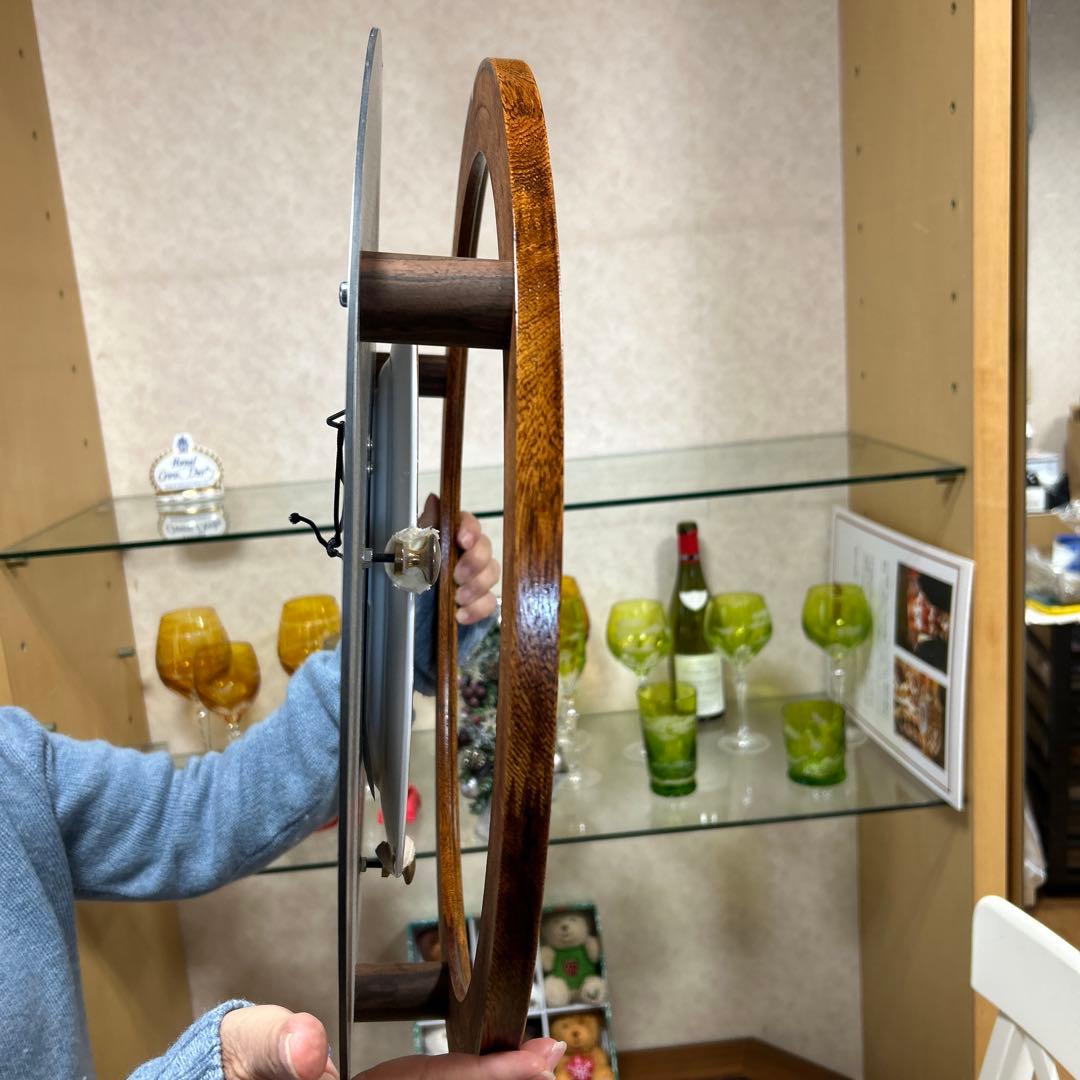 馬(エクウス)ブラック＆ゴールド30cmプレート額装(漆ナチュラルカラー壁掛け)