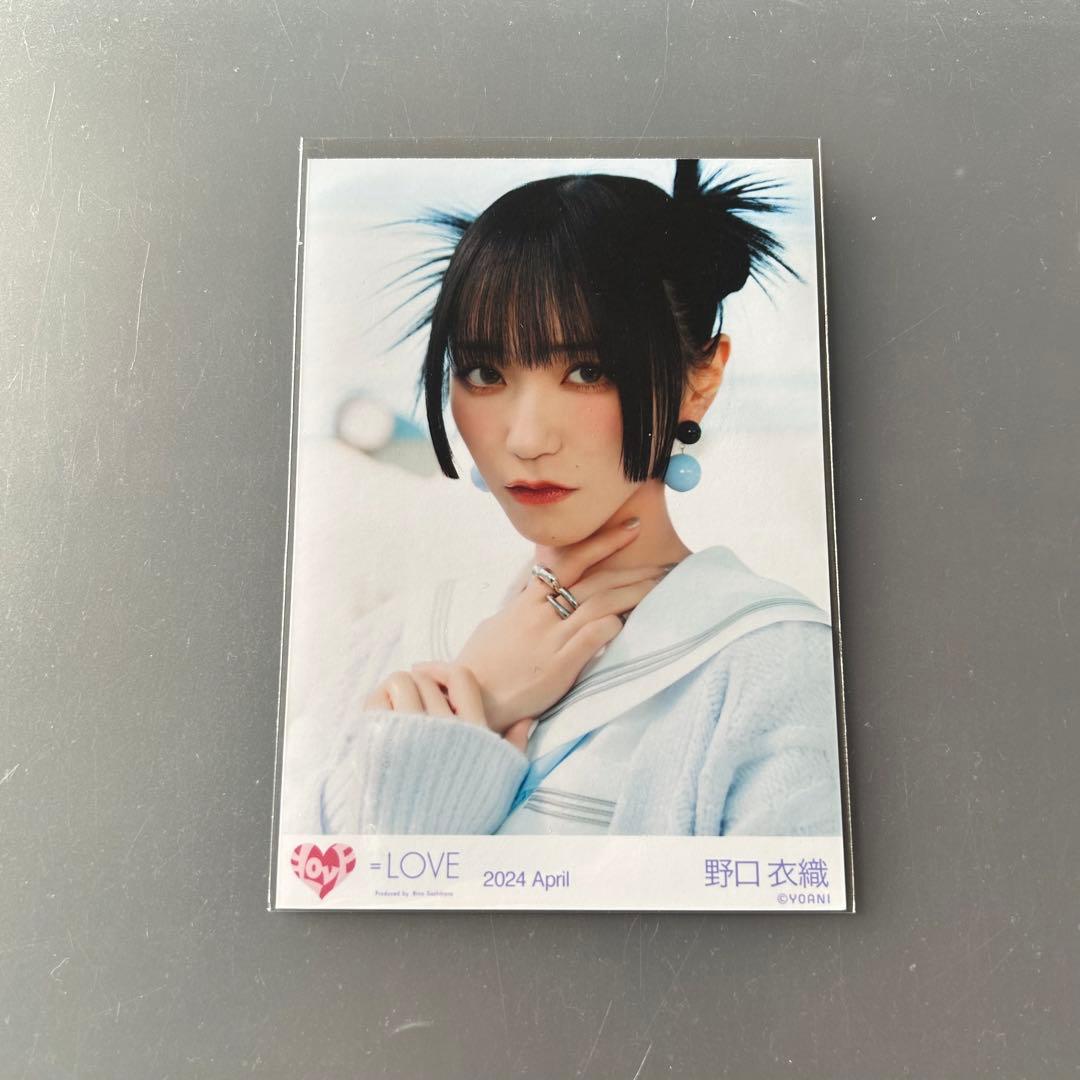 イコラブ 野口衣織 バラ 生写真⑪ - メルカリ