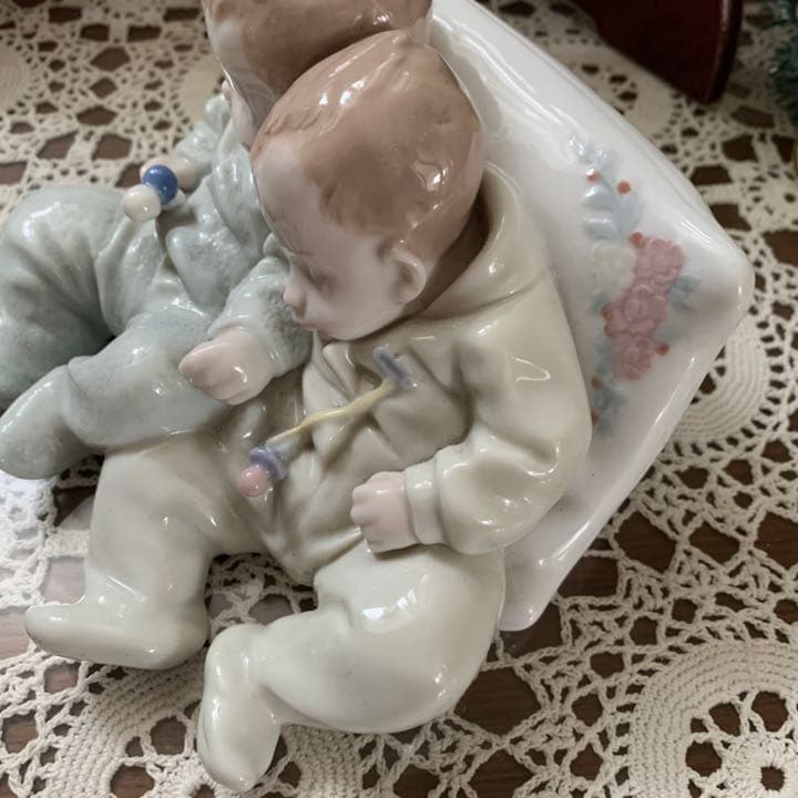 リヤドロ　置物　陶器　割れ物補償付き発送