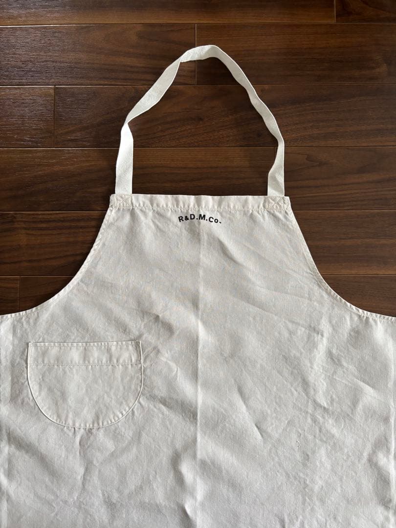 R&D M.CO. エプロン 100%リネン