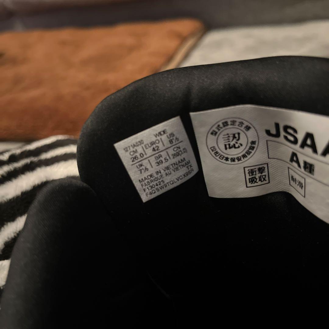 新品・未使用 asics BOAシステム 安全靴 26.0cm グレー