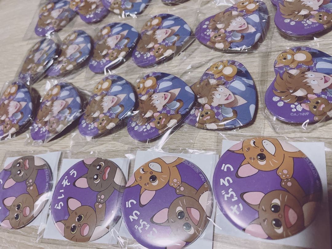 ナンジャタウン 忍たま乱太郎 忍たま 双忍 缶バッジ クリアシート