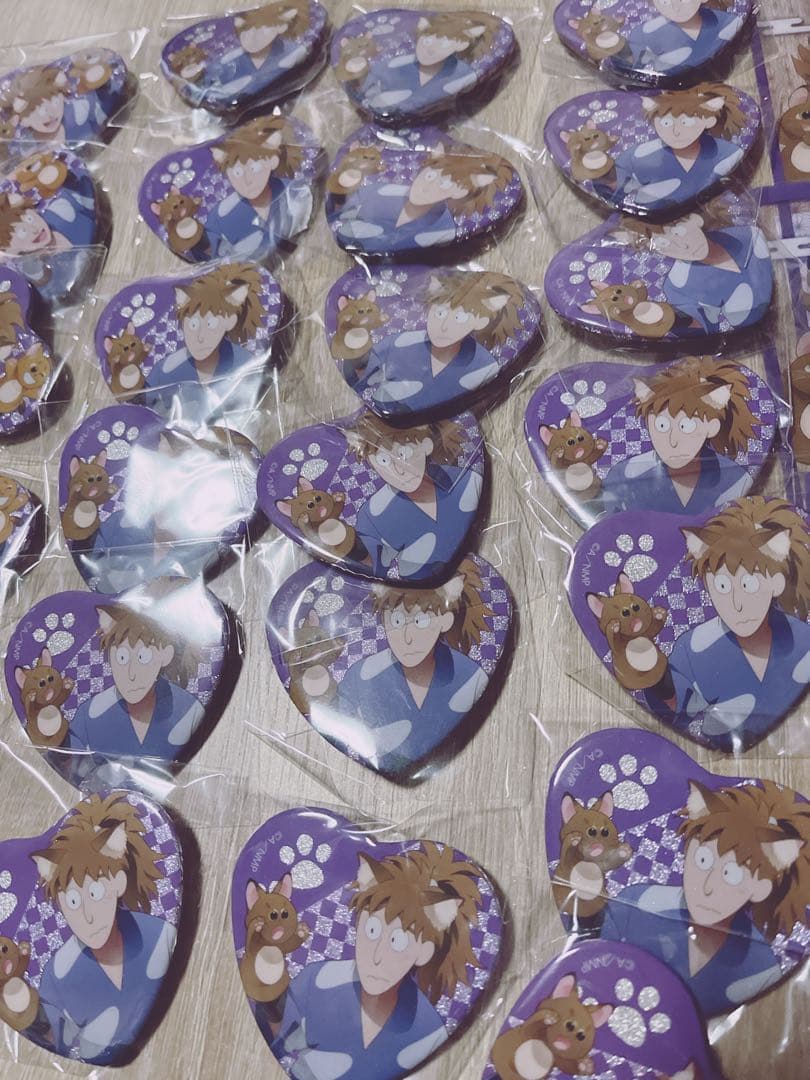 ナンジャタウン 忍たま乱太郎 忍たま 双忍 缶バッジ クリアシート