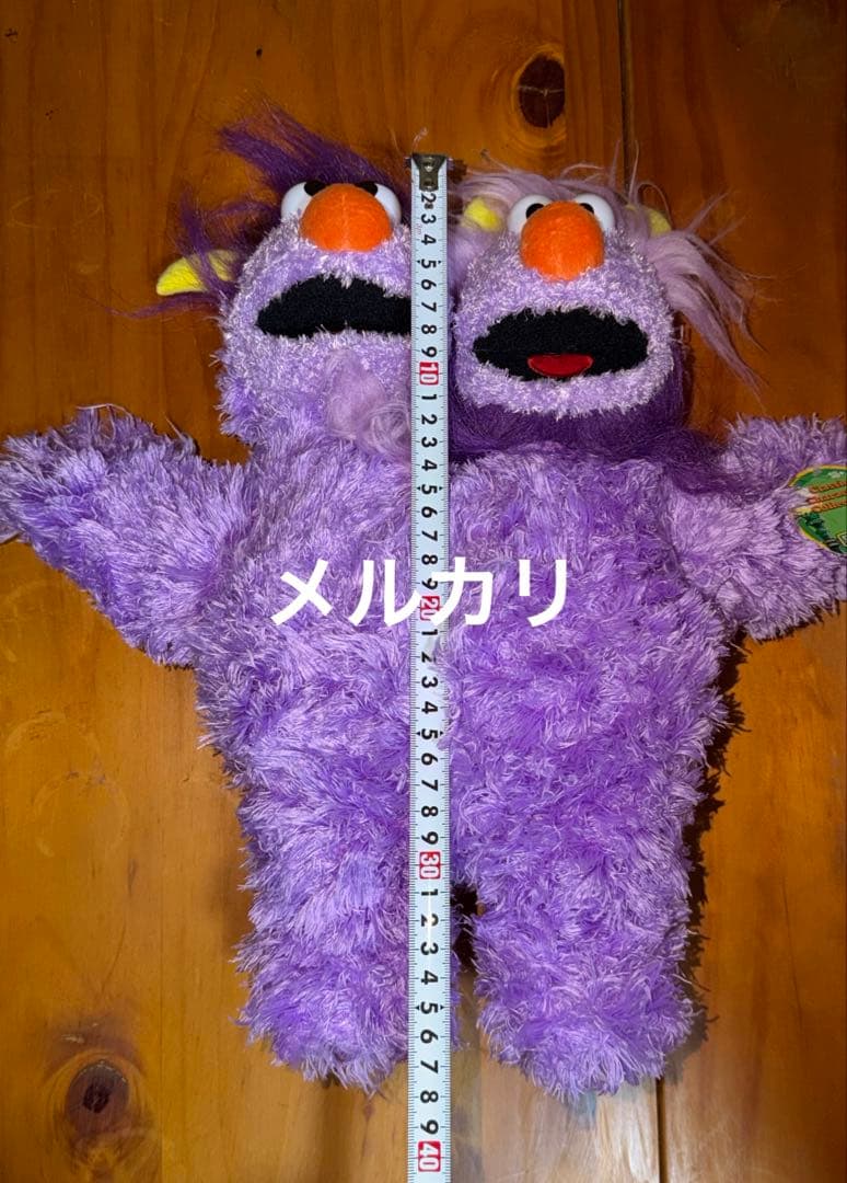 セサミストリート ツーヘッドモンスター ジムヘンソン ぬいぐるみ アメトイ レア