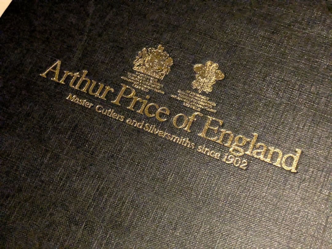 2-4.Arthur Price of England スプーン(ビード) 6本
