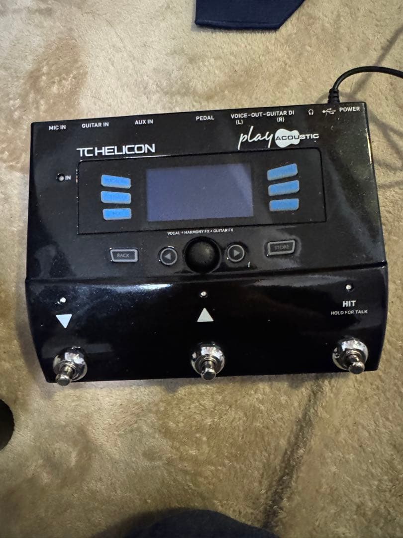 TC HELICON Play Acoustic エフェクター