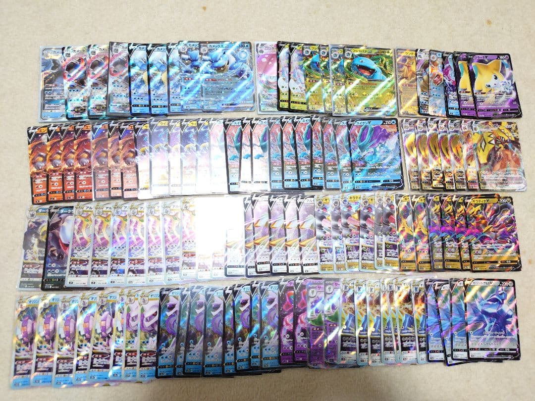 ポケモンカード ホウオウ カイリュー ルギア GX カメックス ギラティナ