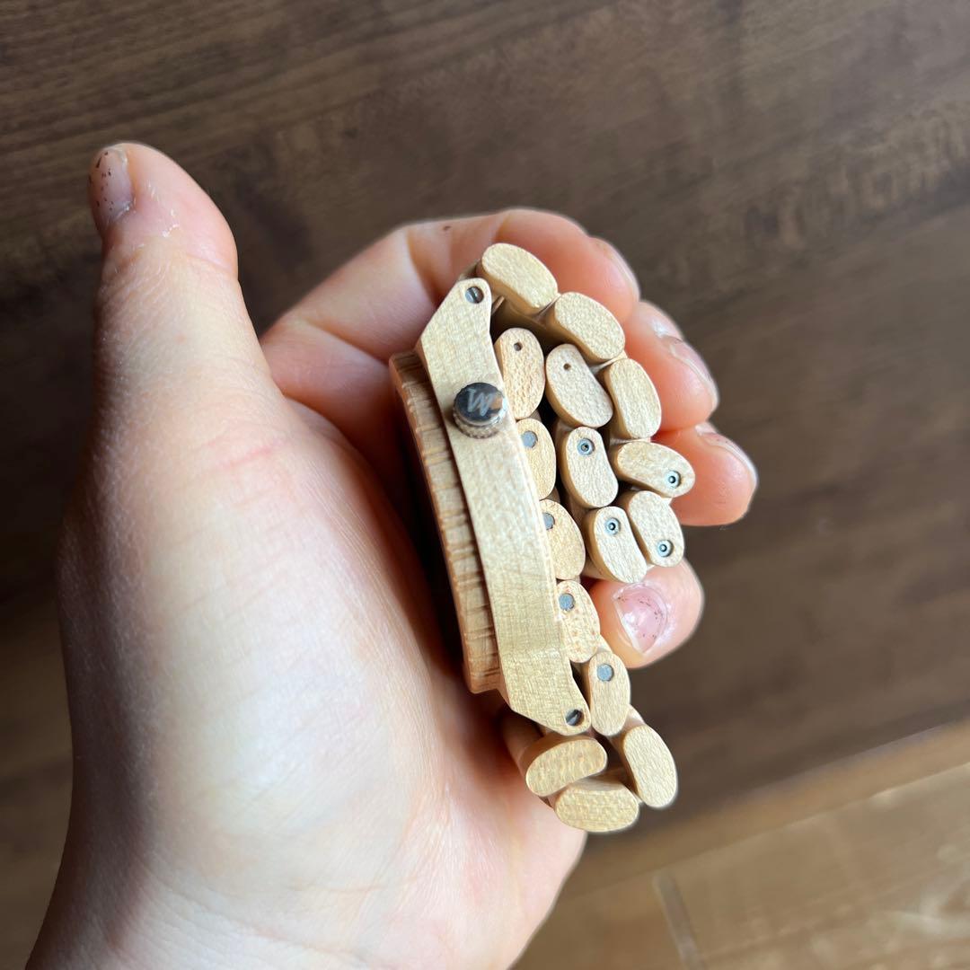 ウィーウッド　腕時計　美品　木腕時計