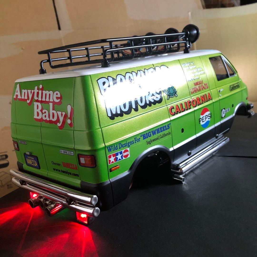 タミヤ RC ランチボックス カスタムボディ 塗装済み完成品、未使用