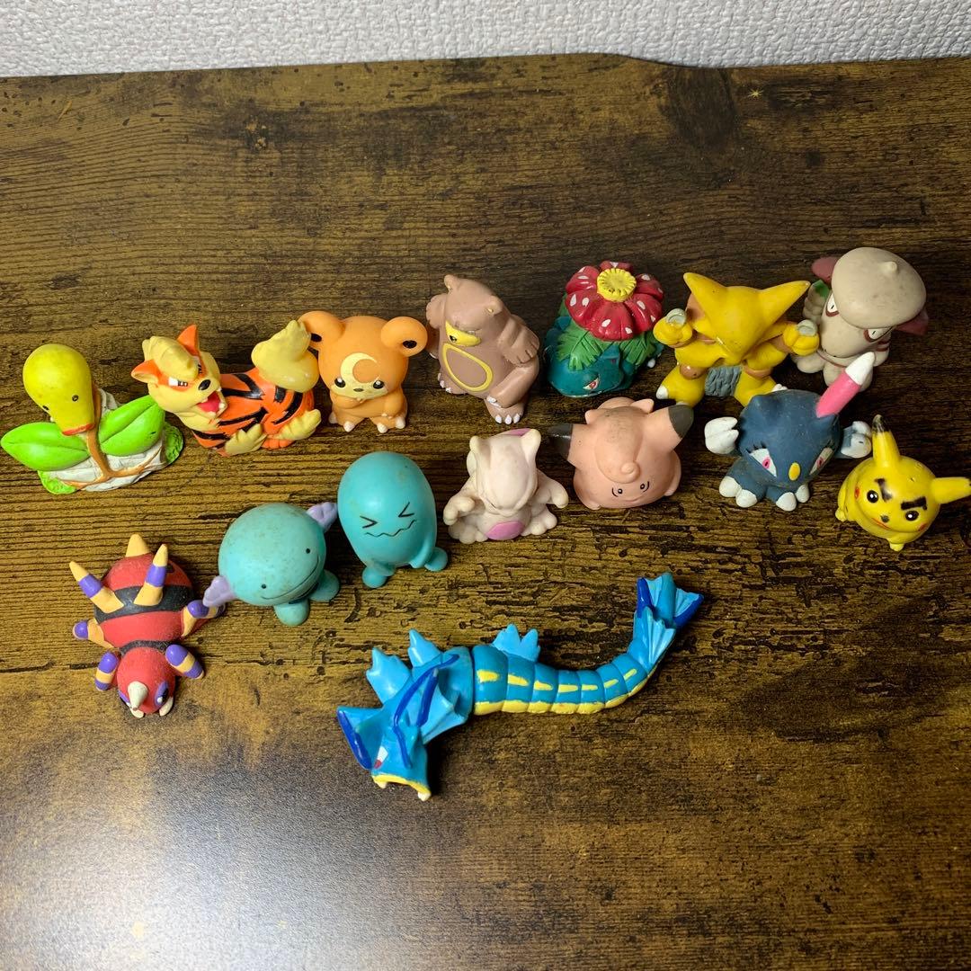 3F 【当時物】ポケモン 指人形 ポケモンキッズ 15体まとめ売り