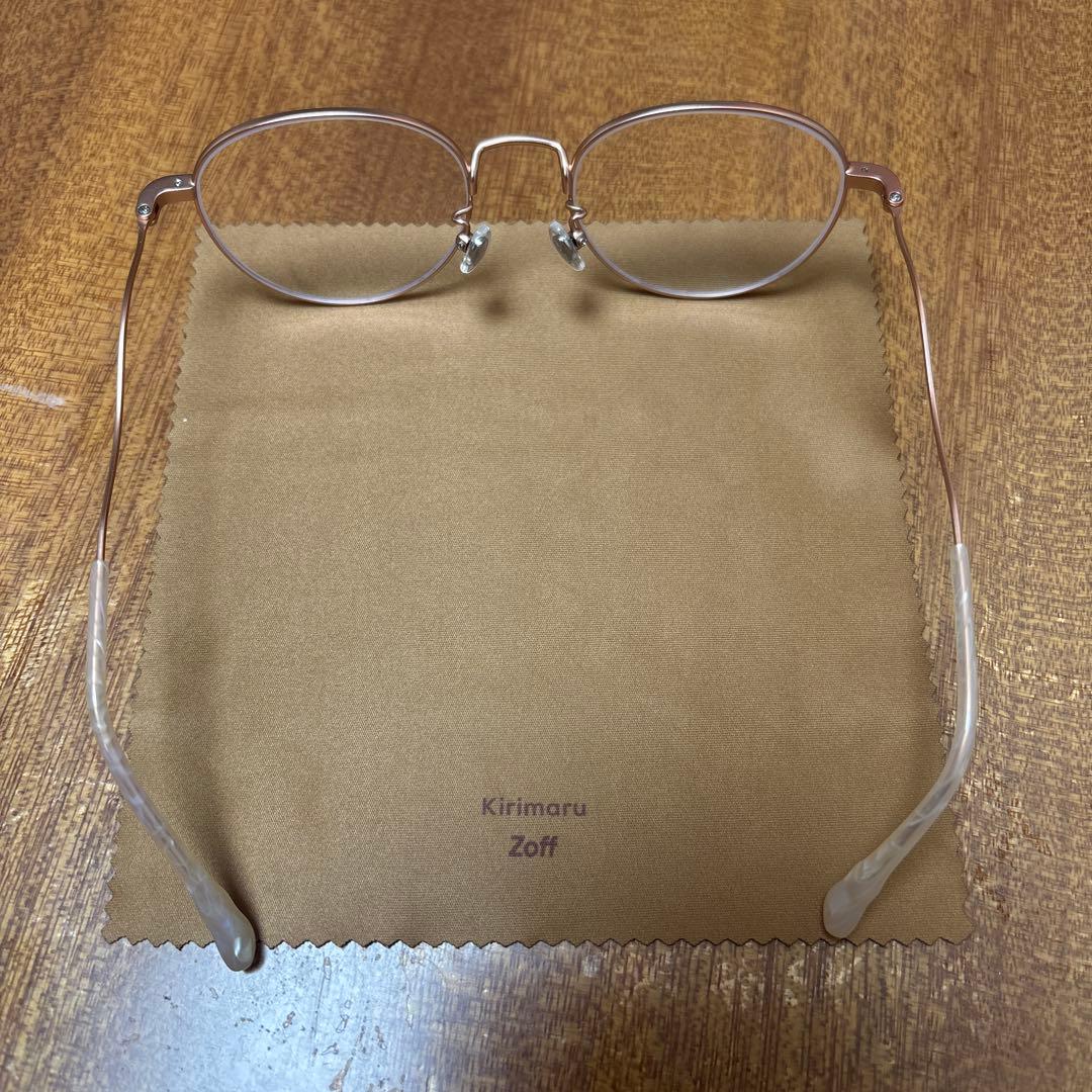 Zoff きりまる　コラボ　メガネ　度入り