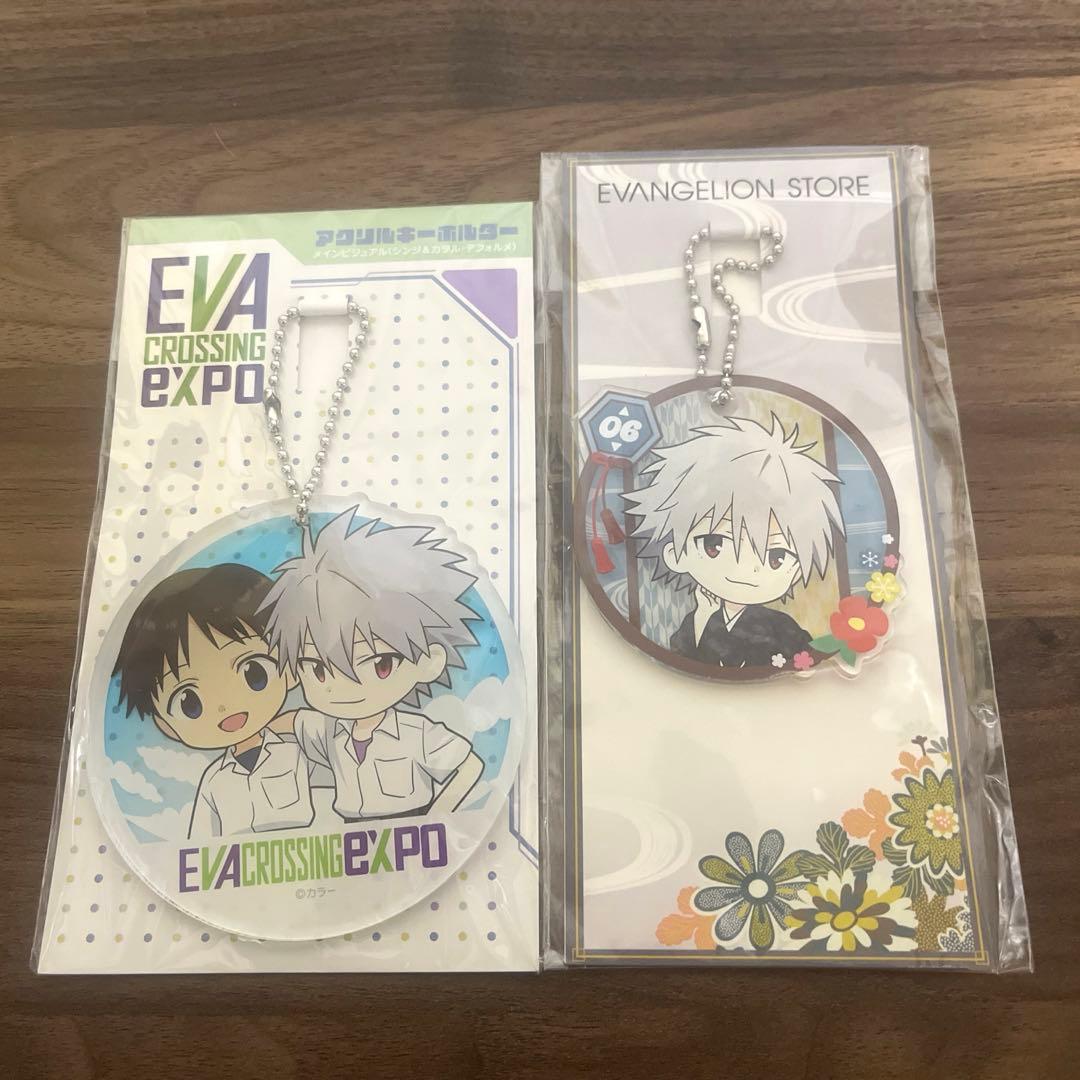 エヴァンゲリオンExpo シンジ＆カヲル 晴れ着カヲルアクリル