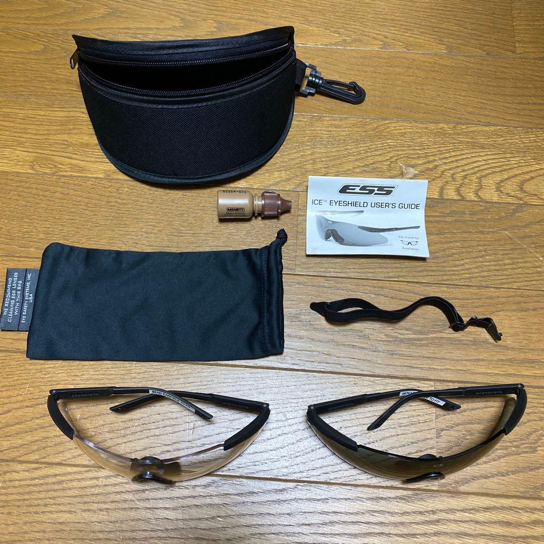 ESS シューティンググラス ICE 2X 米軍採用品