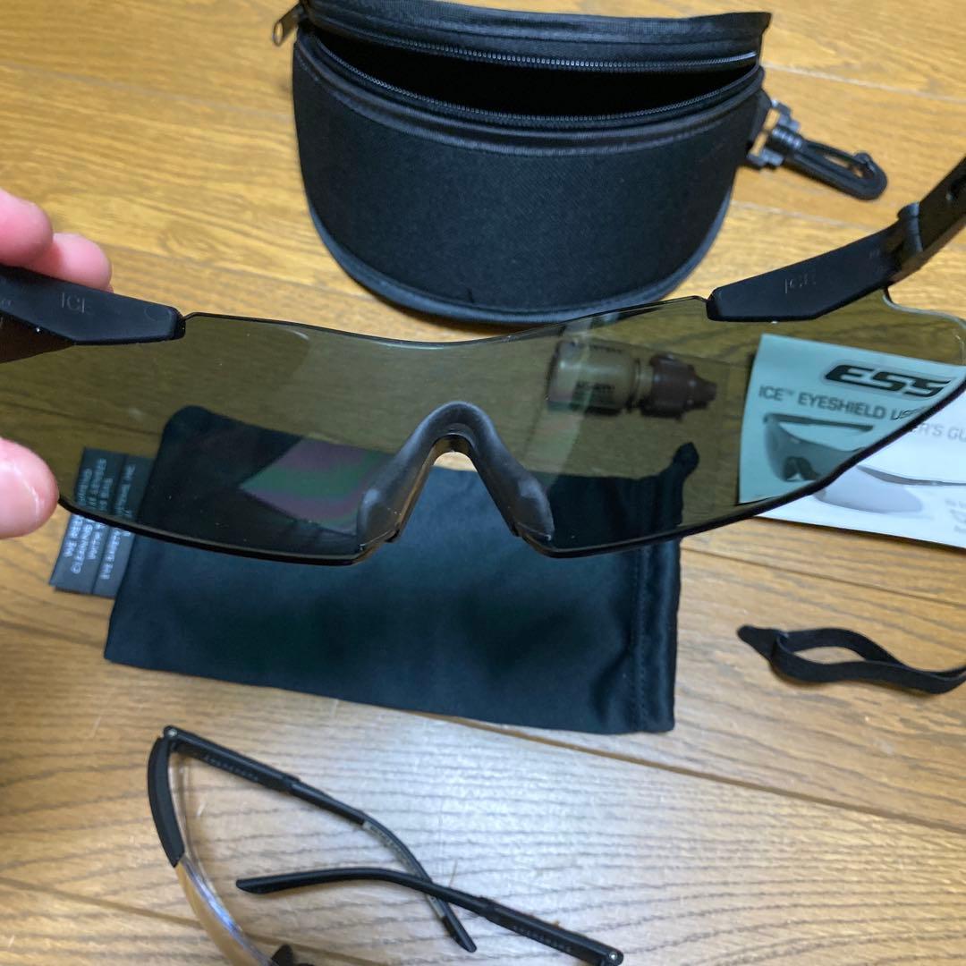 ESS シューティンググラス ICE 2X 米軍採用品