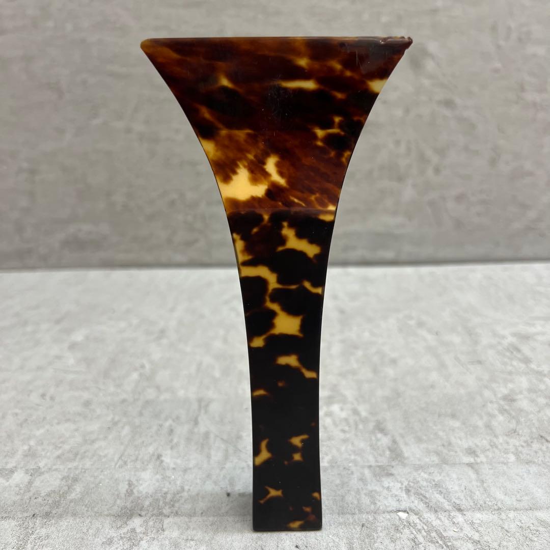 希少　三味線バチ　べっ甲　鼈甲　和楽器　天然素材　長さ約18.2cm　収納袋