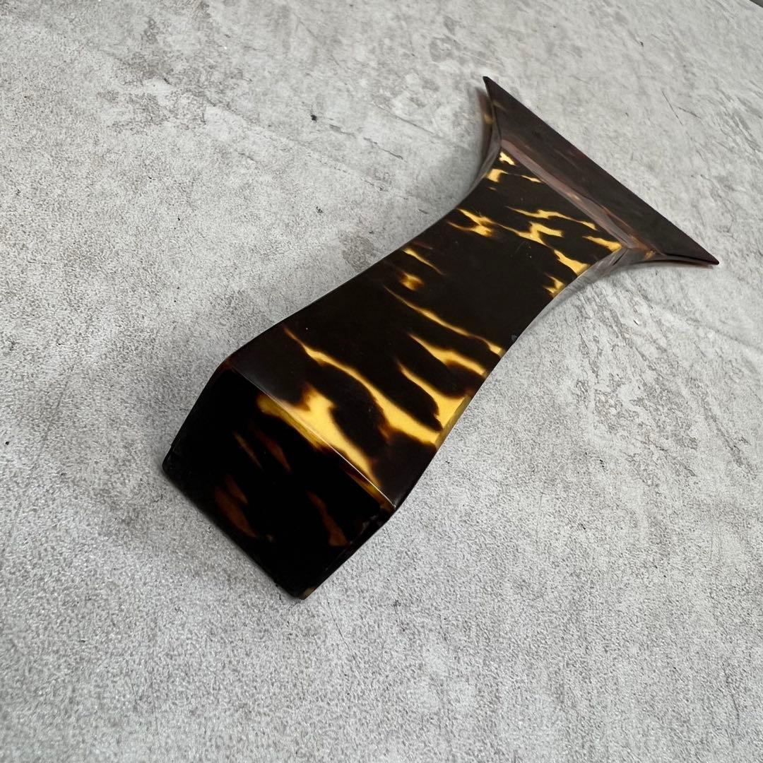 希少　三味線バチ　べっ甲　鼈甲　和楽器　天然素材　長さ約18.2cm　収納袋