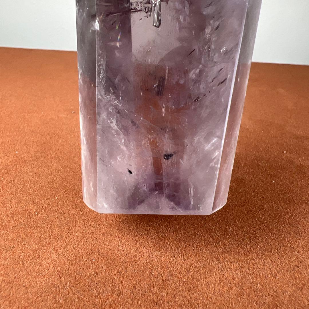 天然石　アメジスト　ポイントタワー