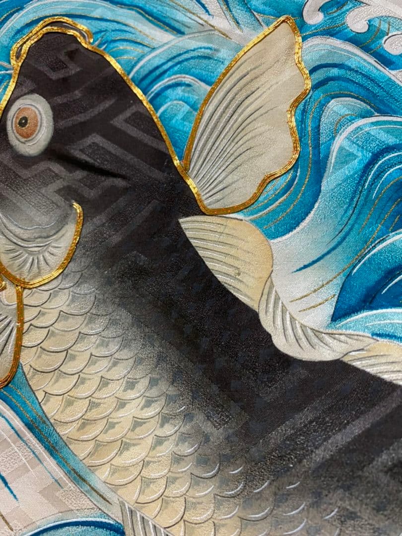 No.109アンティーク子供着物正絹七五三男の子着丈99センチ裄丈46センチ