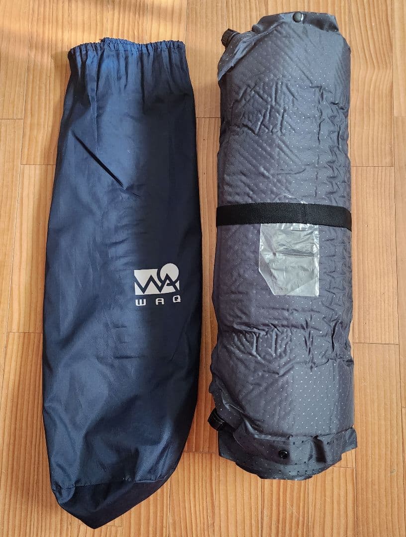 B/WAQ ワック インフレータブルマット8cm 2個セット ネイビー