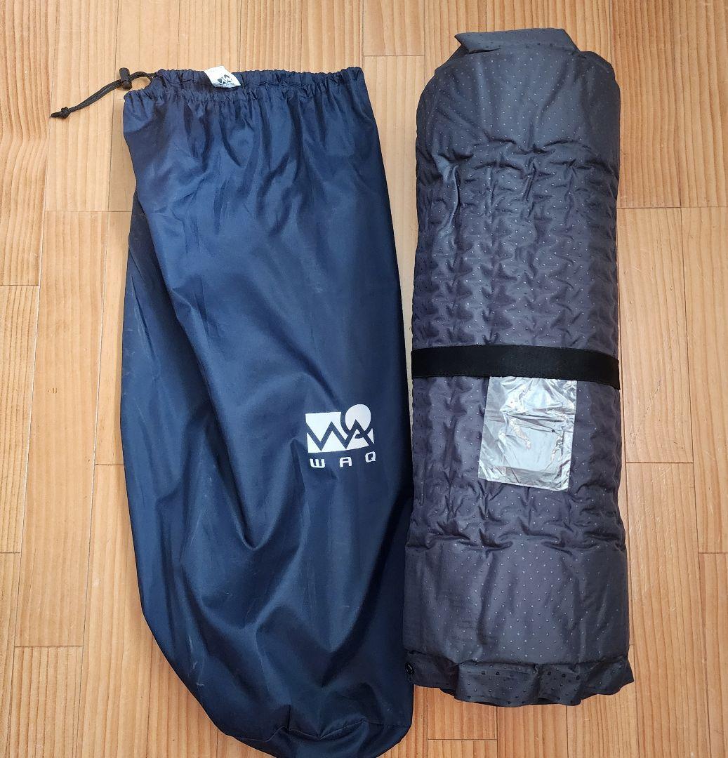 B/WAQ ワック インフレータブルマット8cm 2個セット ネイビー