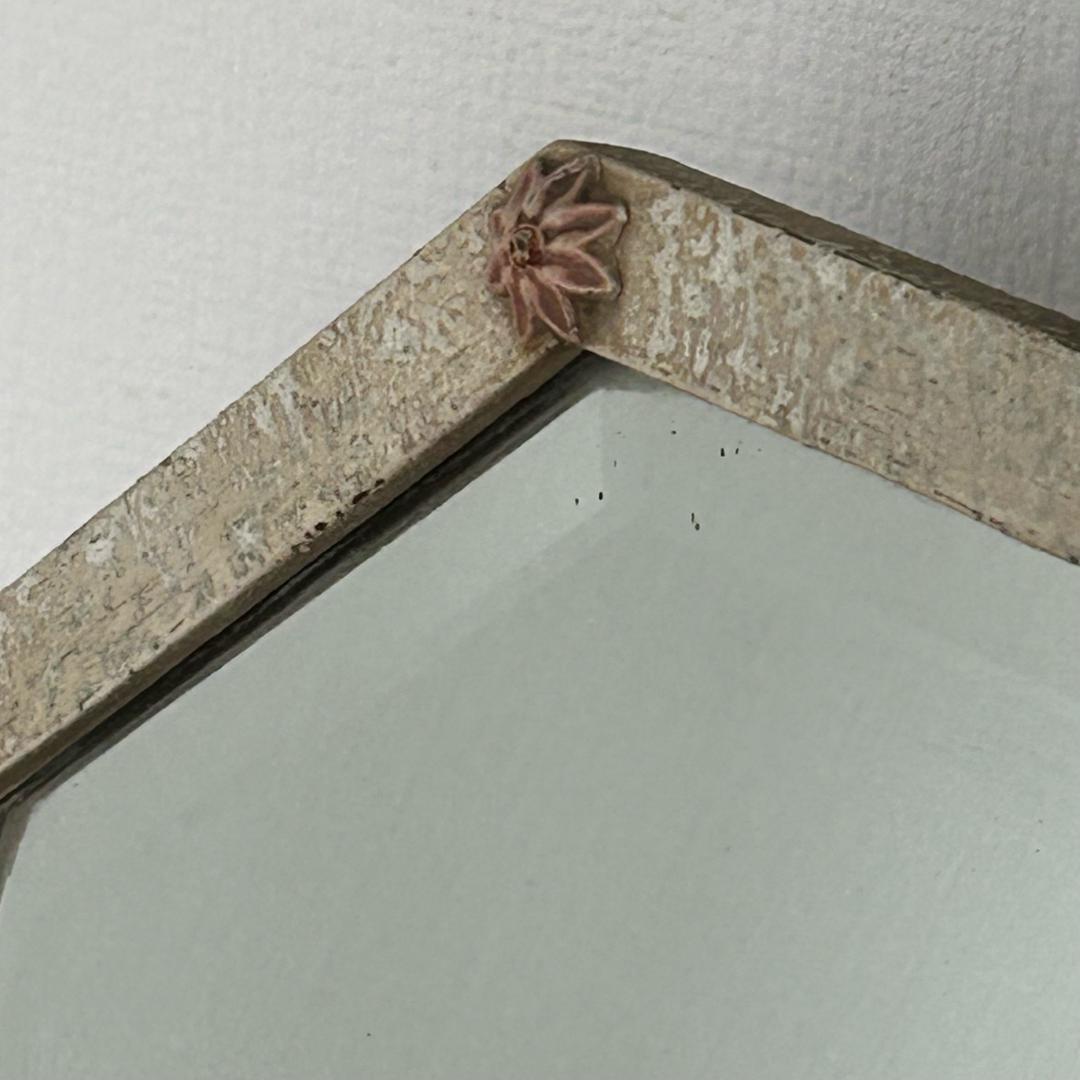 アンティーク 家具 ウォール ミラー イギリス 英国 鏡 ビンテージ 563A