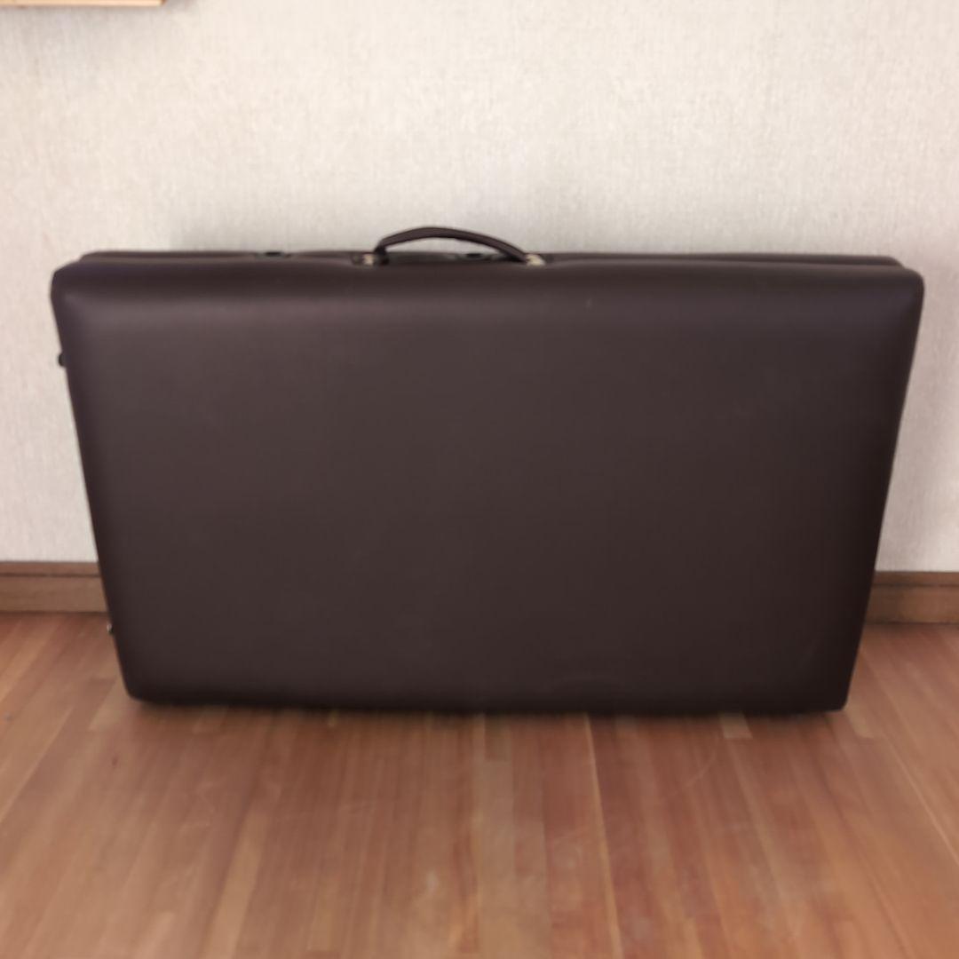 BTM マッサージベッド 有孔 折りたたみ サロン 施術 ブラウン