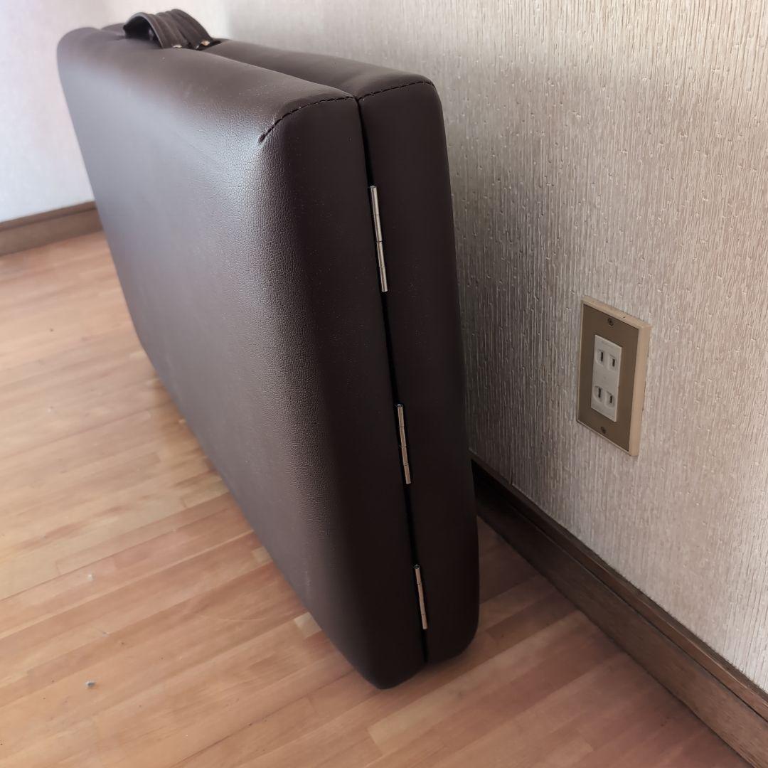 BTM マッサージベッド 有孔 折りたたみ サロン 施術 ブラウン