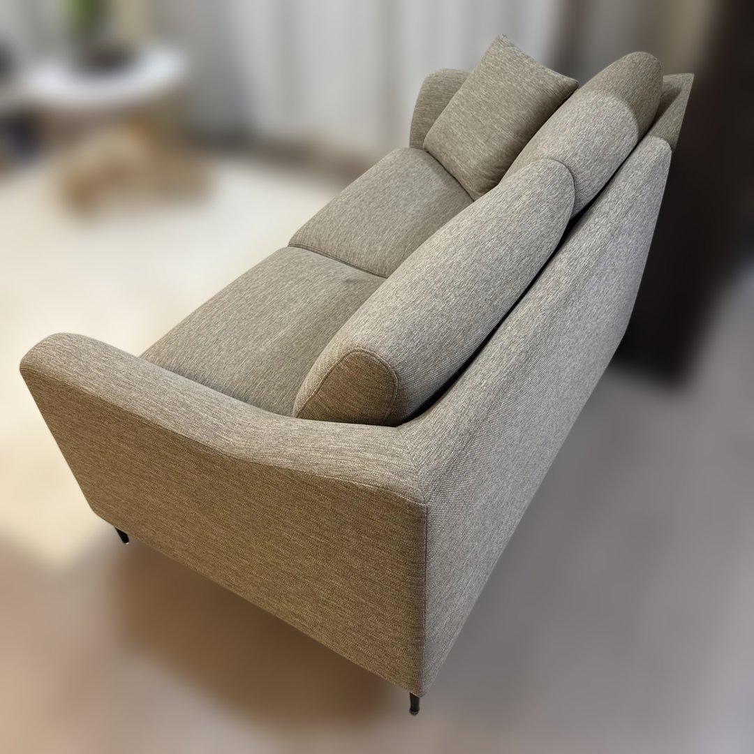 【梱包発送たのメル便】ニトリ ワイドソファ　【1/19発送】