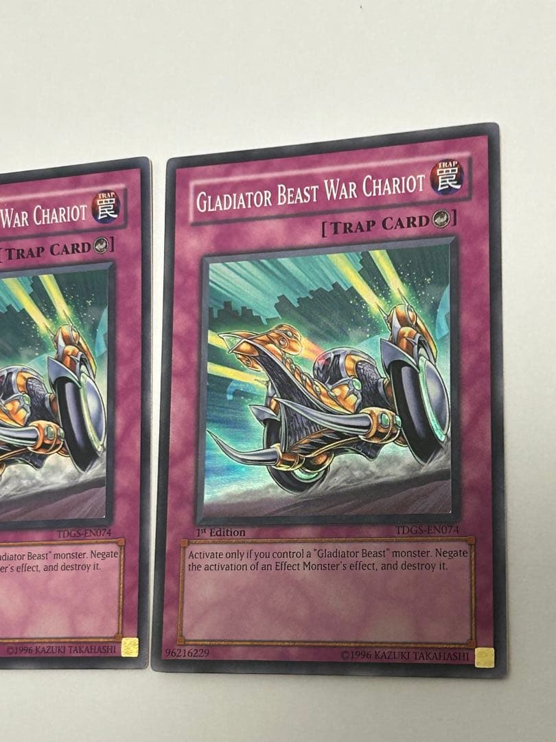 遊戯王 英語版 剣闘獣の戦車 1st スーパー - メルカリ