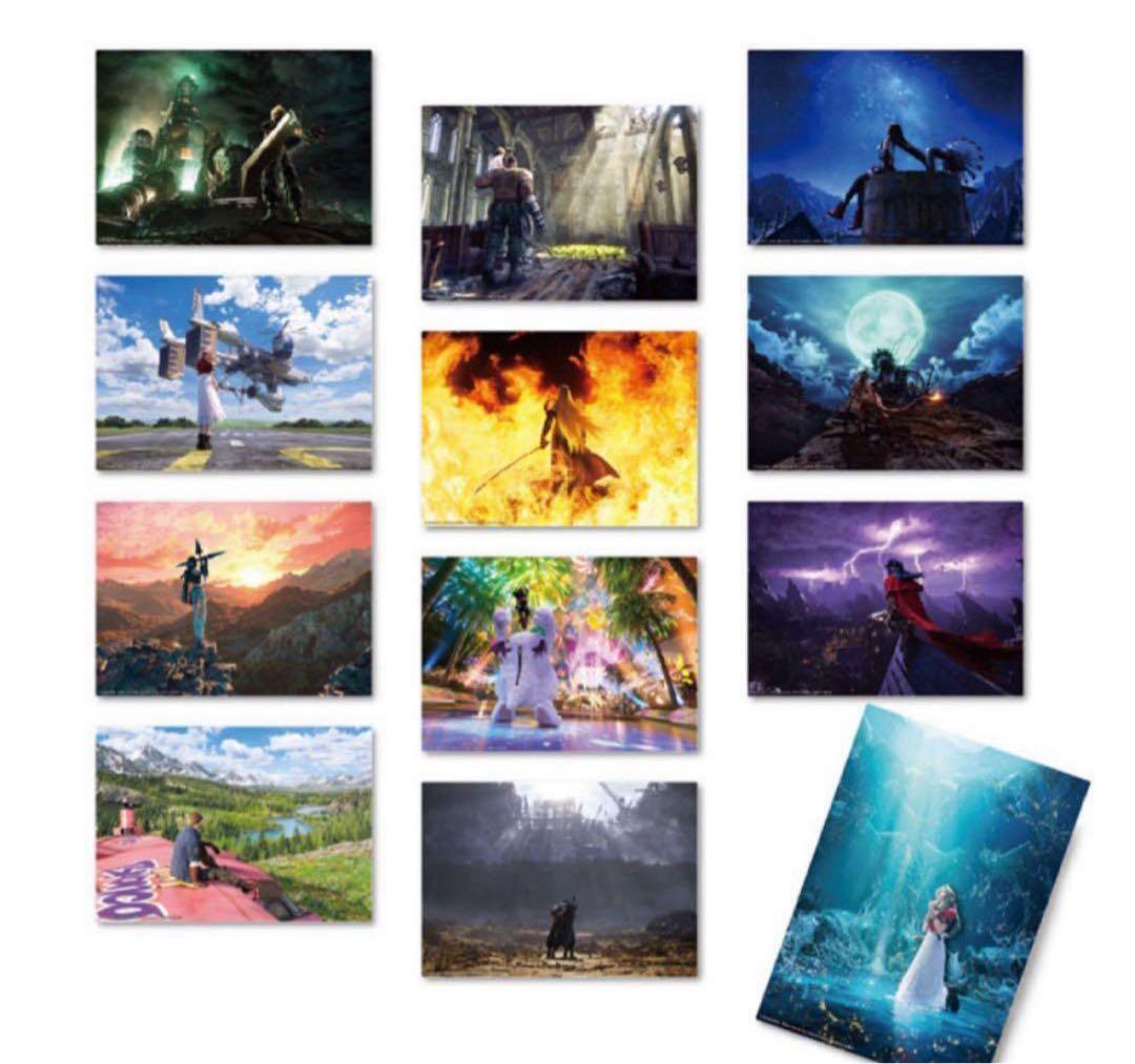 ファイナルファンタジーVII リバース ミニクリアポスター セミコンプ