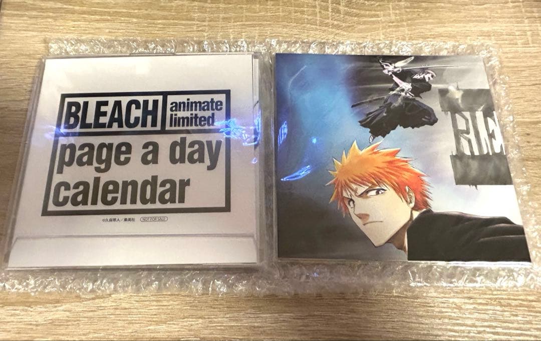 BLEACH JET 日めくり名言カレンダー 両面イラストカード アニメイト