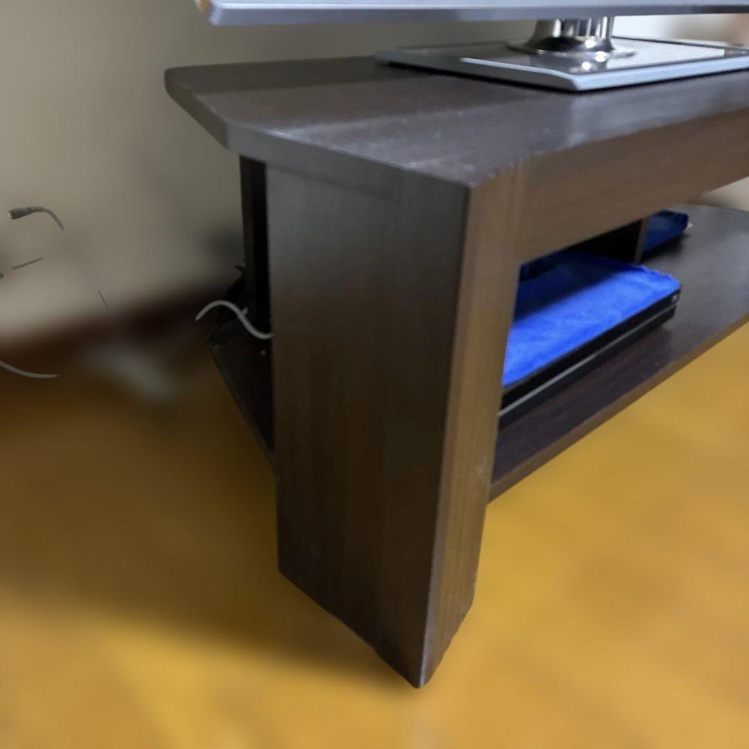 ダークブラウン シンプル テレビ台
