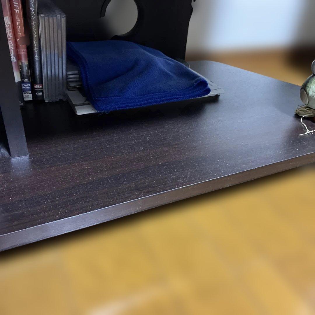 ダークブラウン シンプル テレビ台