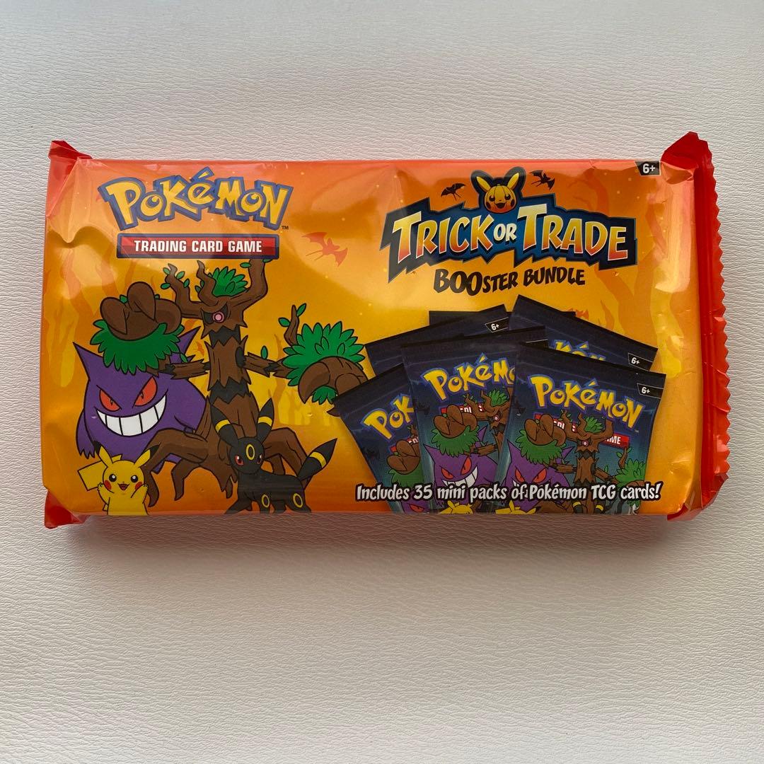 海外限定 ハロウィン 英語版ポケモンカード 未開封 35パック入り（2024