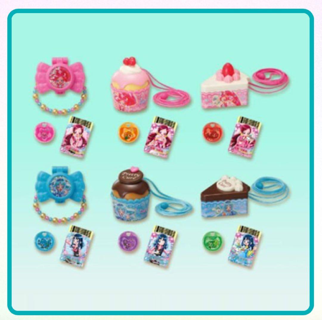 ハートキャッチプリキュア こころの種スイーツポット コンプ 6種