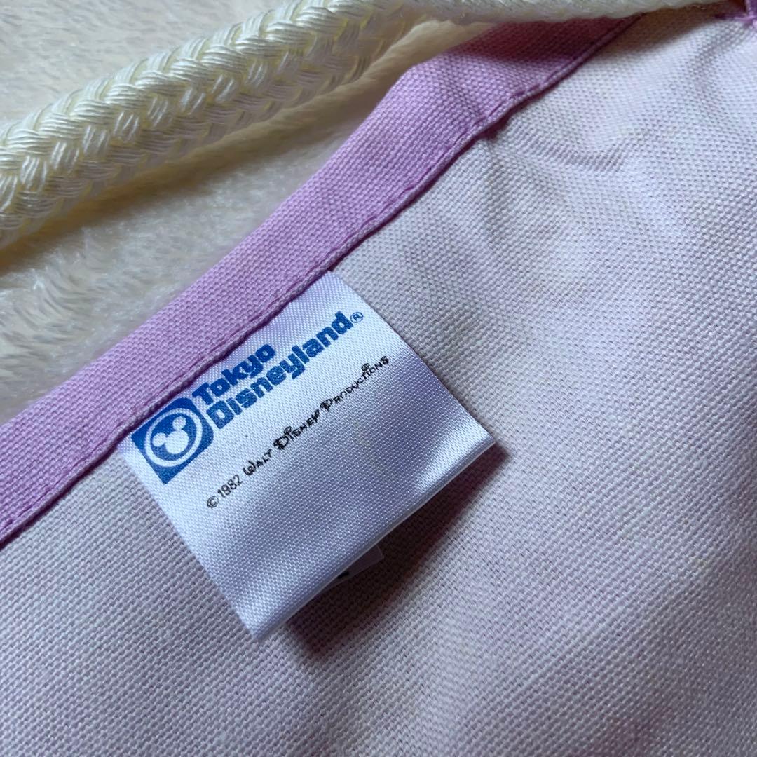 未使用★ディズニーランド開園初期★エプロン★パープル