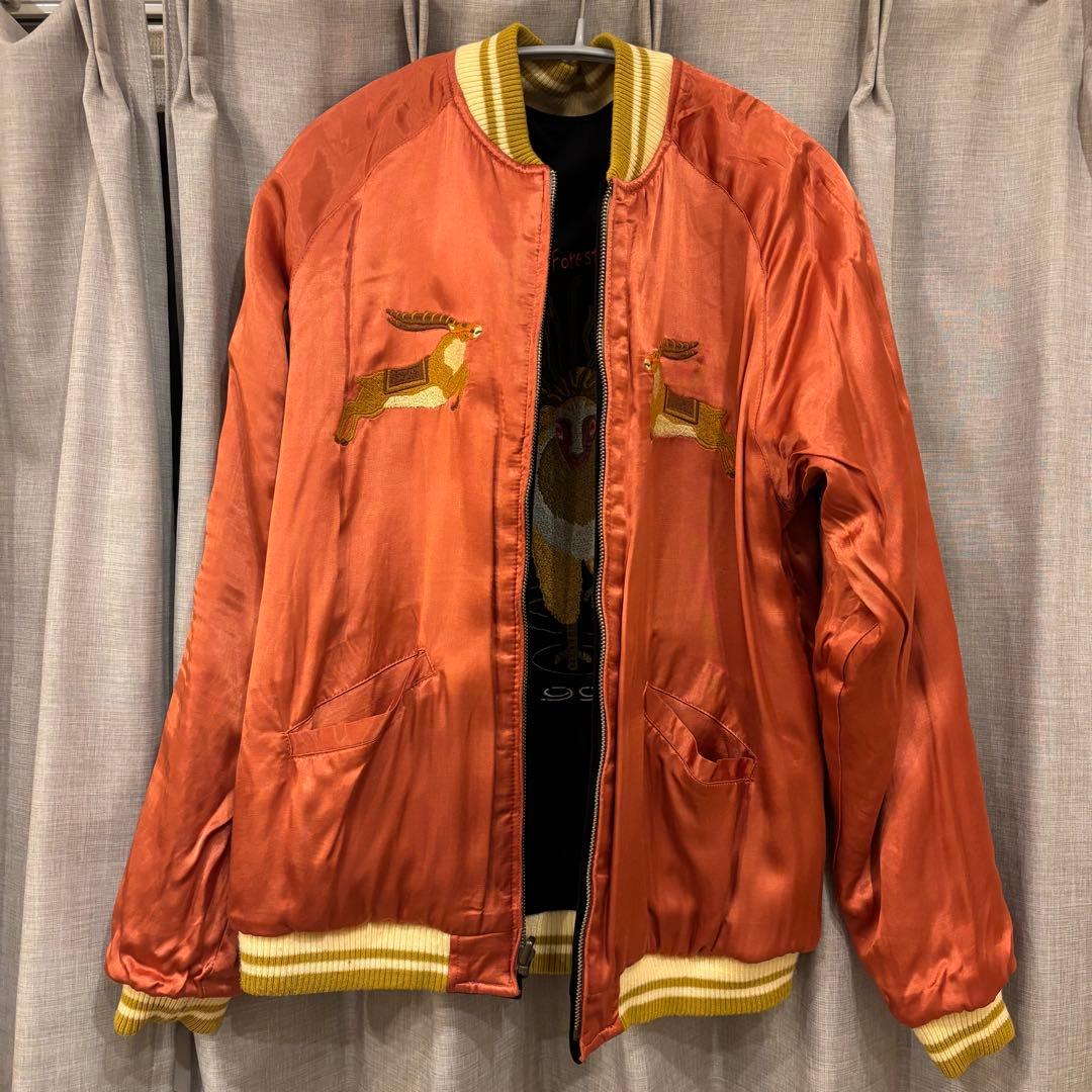 期間限定値下げ】もののけ姫／リバーシブルスカジャン／Lサイズ - メルカリ