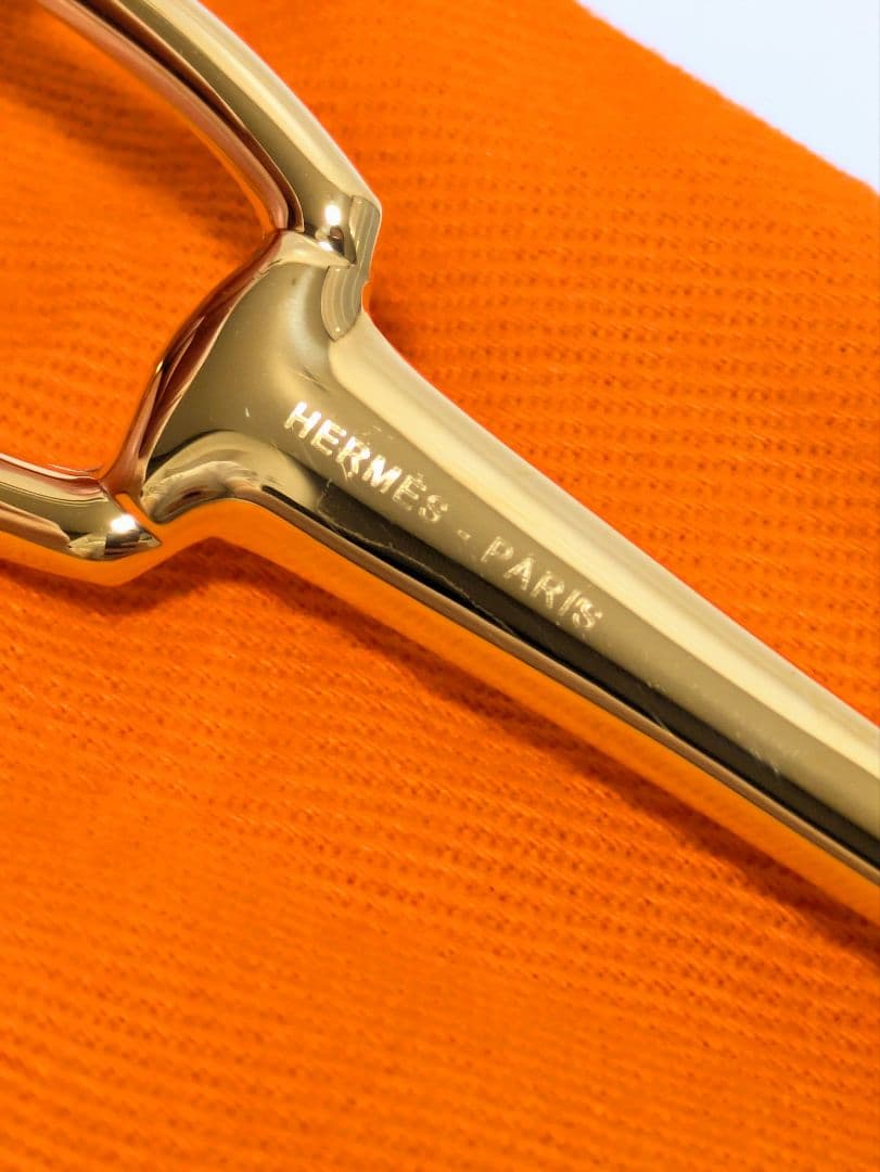 HERMES エルメス グラン アトラージュ デザートスプーン ゴールド