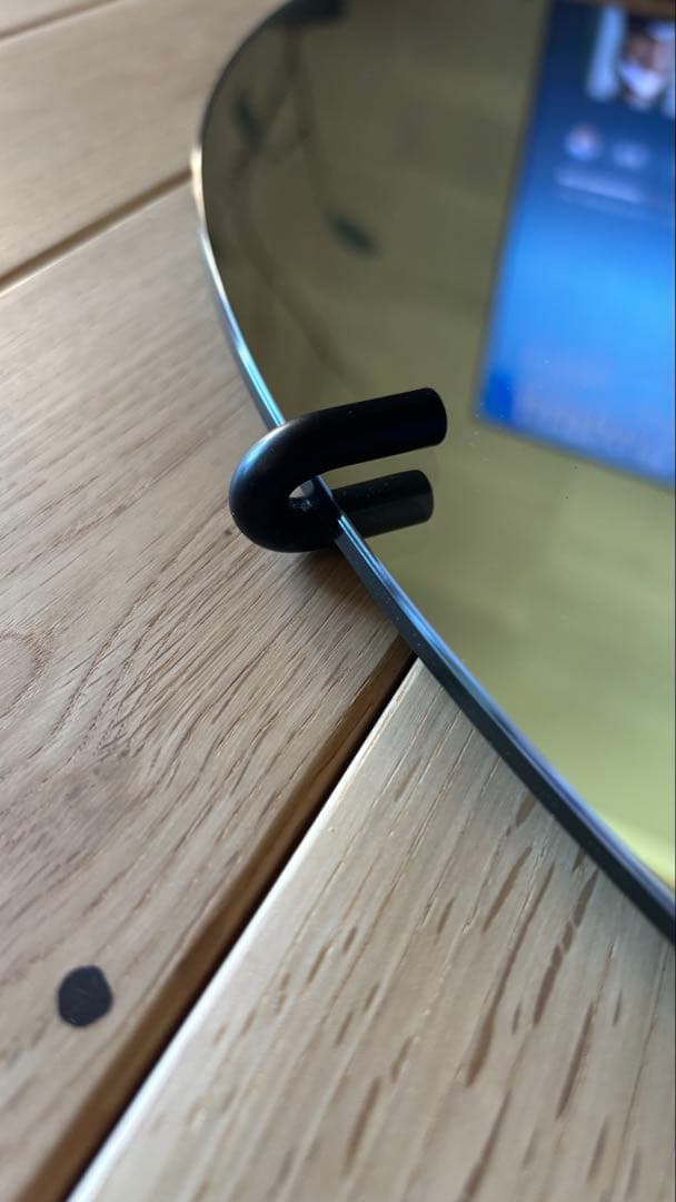 MOEBE（ムーベ）ブラック 70cm WALL MIRROR（ウォールミラー）