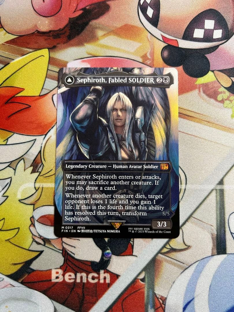 英語 威名のソルジャー、セフィロス/片翼の天使、セフィロス MTG 英語 MTG