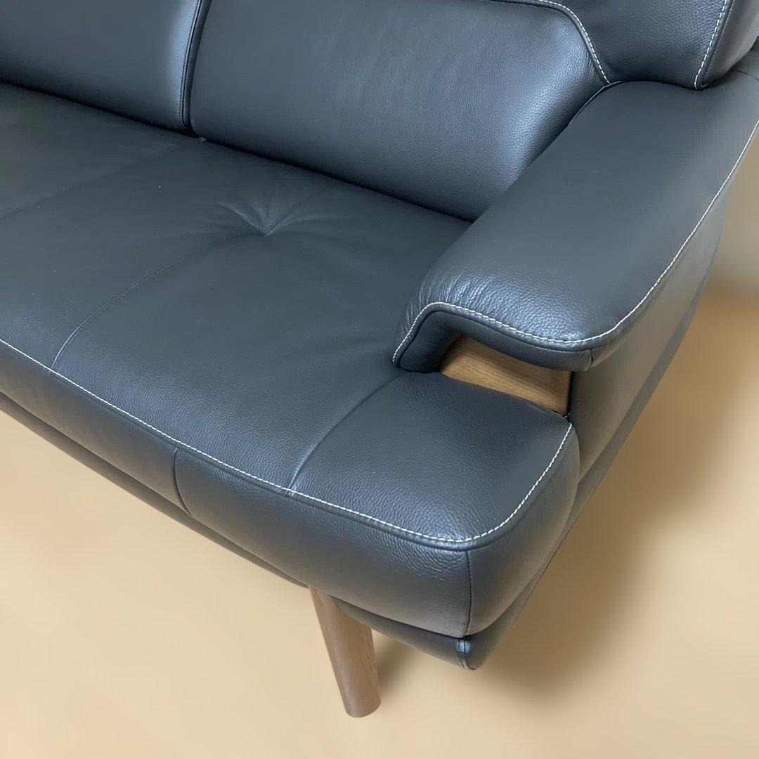 カリモク 2人掛ソファ 幅165cm ZU2512