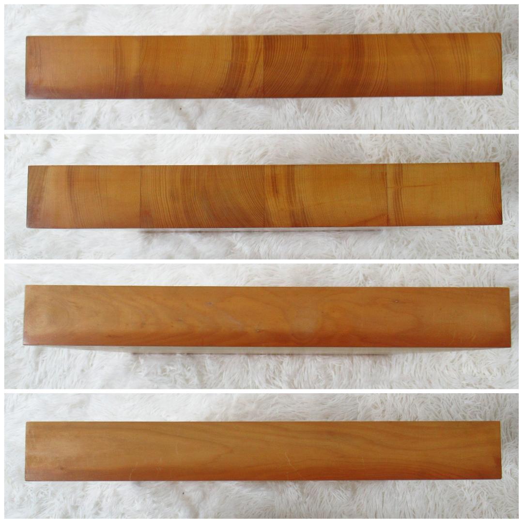 本榧 卓上 碁盤 囲碁盤 柾目 ハギ盤 4枚継 厚さ5.7cm 1寸9分 - メルカリ