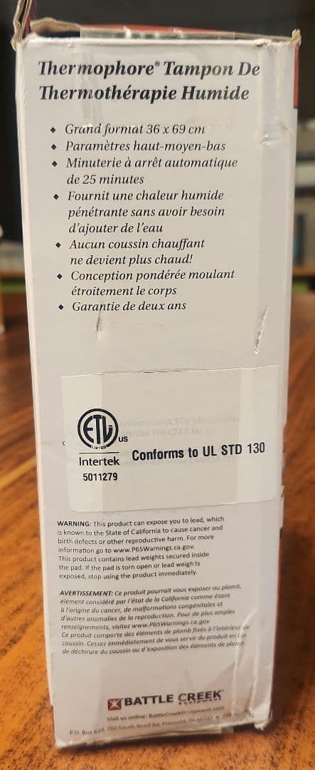 Thermophore MaxHeat 湿熱療法パッド 36\" x 19\"