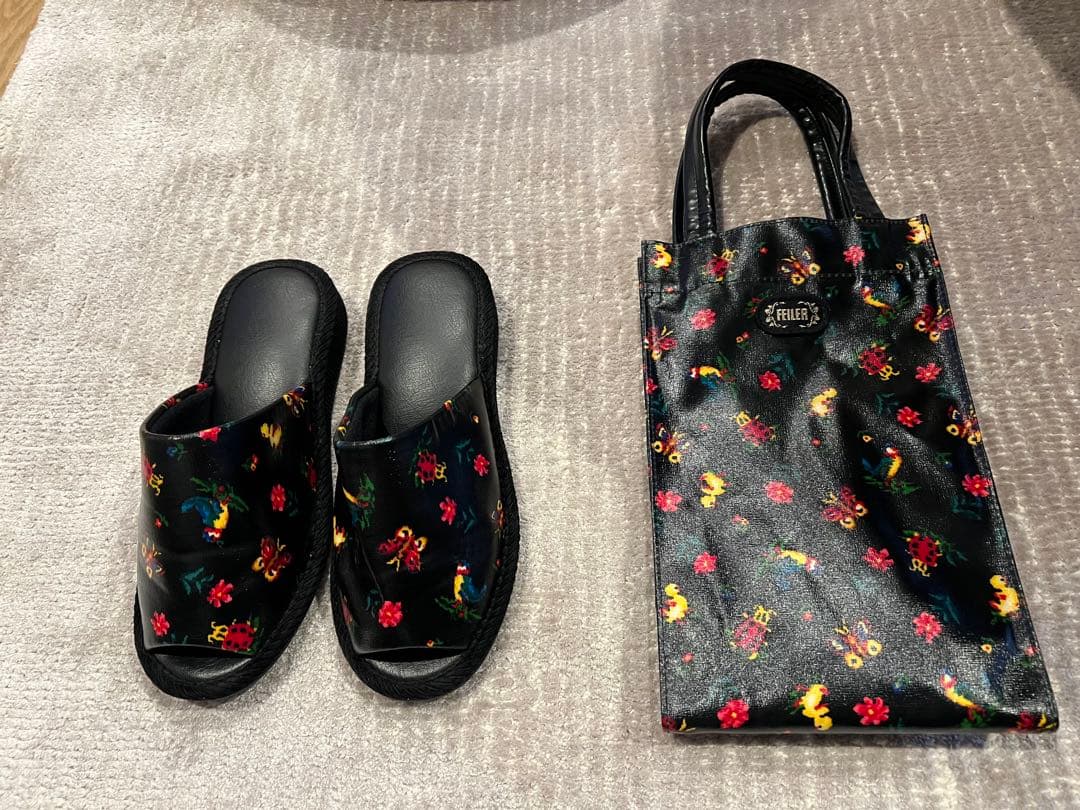 FEILER ハイジ スリッパとトートバッグセット - メルカリ